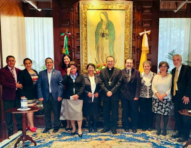 Juntos por México se reúnen con el Nuncio en México
